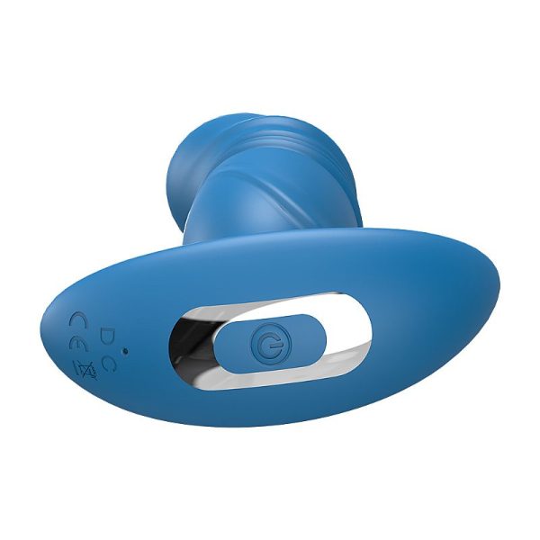 Plug Anal com Sobe e Desce Recarregável LUKA na Cor Azul - Image 3