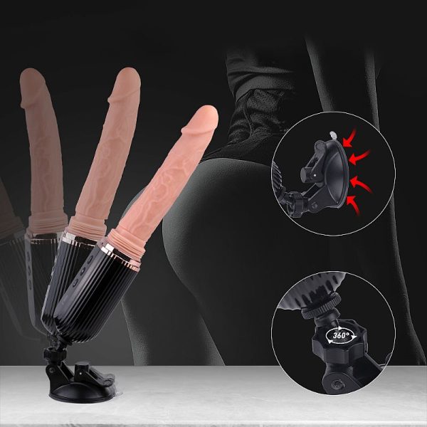 Masturbador Feminino Vai e vem com Controle Gatling Plus-RCT - Image 3
