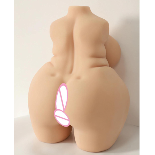 Masturbador Meio Corpo Plus Size Feminino Com Vagina e Anus - Image 3