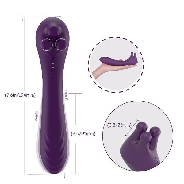 Vibrador Massageador de Clitóris com Rotação - S-Hande - Image 2