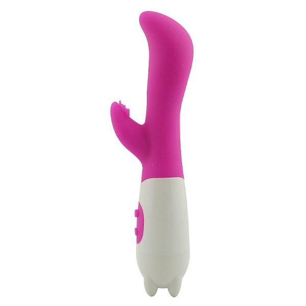Vibrador Duplo 10 Velocidades Estimula o Clitóris e Ponto G