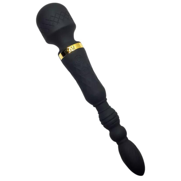 Massageador Varinha Com 2 Pontas Vibratórias Maleável - USB - Image 7