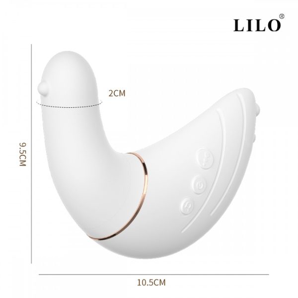 Vibrador Ponta Dupla Recarregável PEACE DOVE 10 Velocidades - Image 2