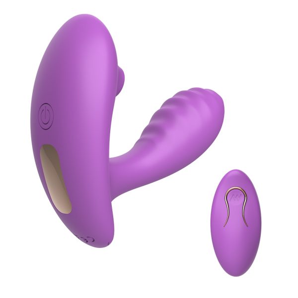 Vibrador Clitoriano com Penetrador Recarregável 10 Vibração - Image 4