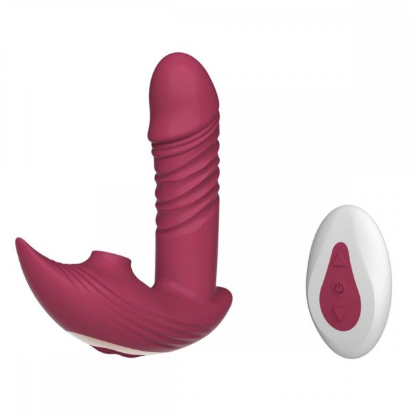 Vibrador Ponto G Vai e Vem com Sucção para Clitóris Marilyn - Image 4