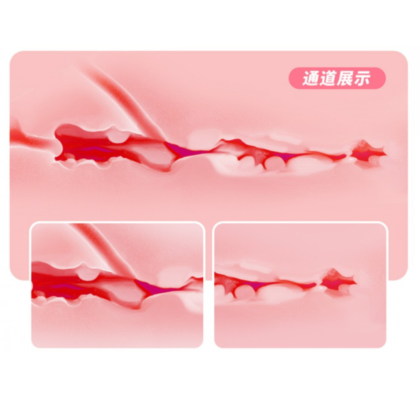 Masturbador BumBum Com Orificio Vagina e Anus Em Cyberskin - Image 3