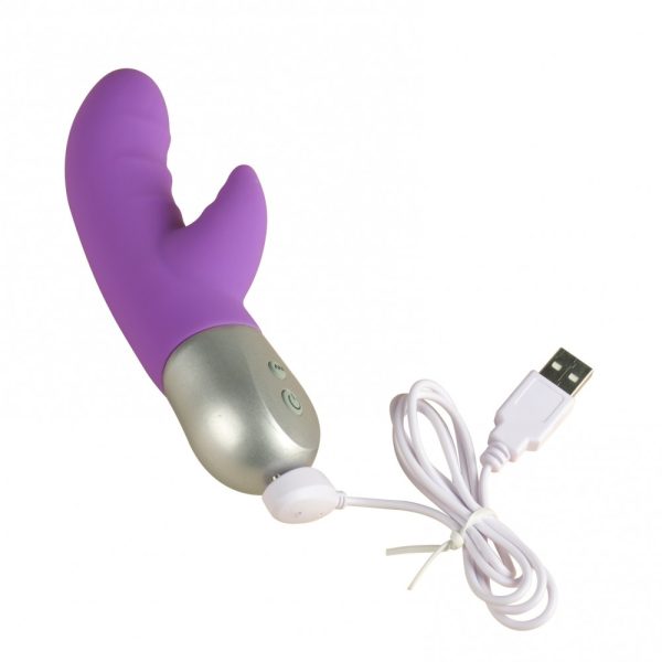 Vibrador Ponto G Com Estimulador de Clitoris Recarregável - Image 8