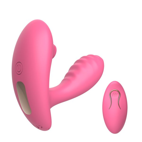 Vibrador Clitoriano com Penetrador Recarregável 10 Vibração - Image 7