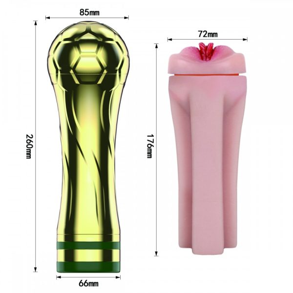 Masturbador Lanterna Masculino Orifício Vagina Formato Taça - Image 3