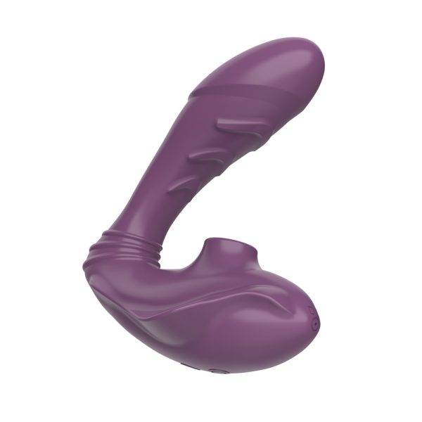 Vibrador Com Penetrador Ponto G e Estimulador de Clitóris - Image 7