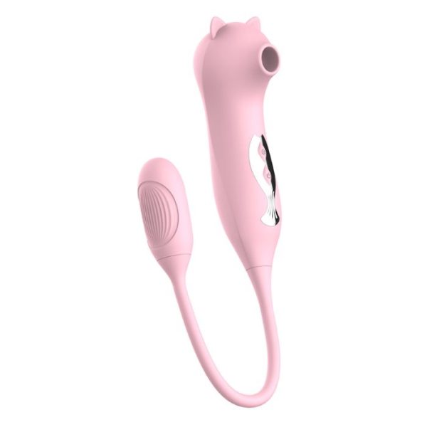 Estimulador Gatinho Ponta Dupla de sucção e Vibração - USB - Image 3