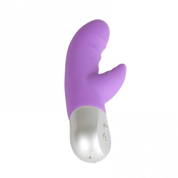 Vibrador Ponto G Com Estimulador de Clitoris Recarregável - Image 2
