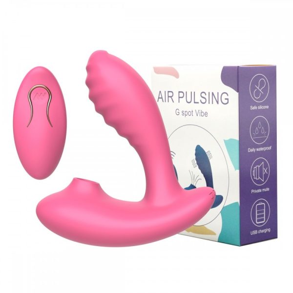Vibrador Clitoriano com Penetrador Recarregável 10 Vibração