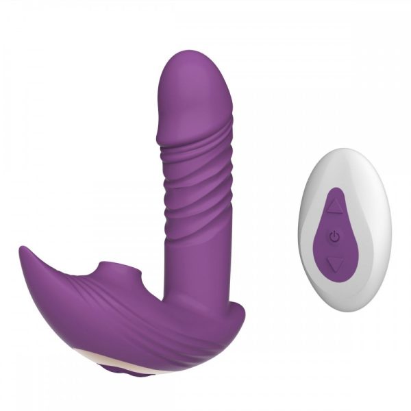 Vibrador Ponto G Vai e Vem com Sucção para Clitóris Marilyn - Image 3