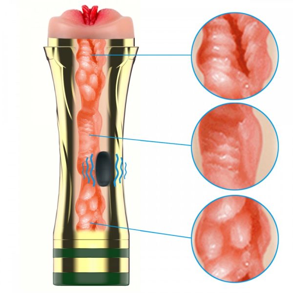 Masturbador Lanterna Masculino Orifício Vagina Formato Taça - Image 10