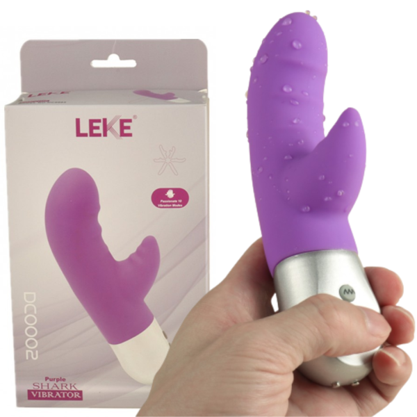 Vibrador Ponto G Com Estimulador de Clitoris Recarregável