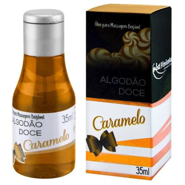 Oleo Beijável Sabor Caramelo Algodão Doce 35Ml - La Pimienta