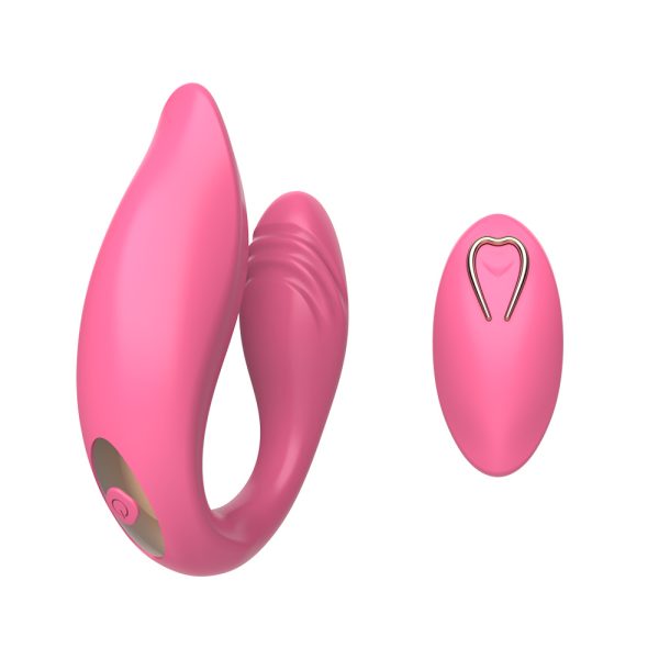 Vibrador Pontas Dupla Recarregável com Controle Remoto
