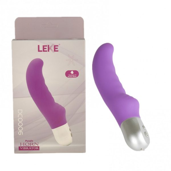 Vibrador Recarregável com 10 Velocidades Horn - Leke shark