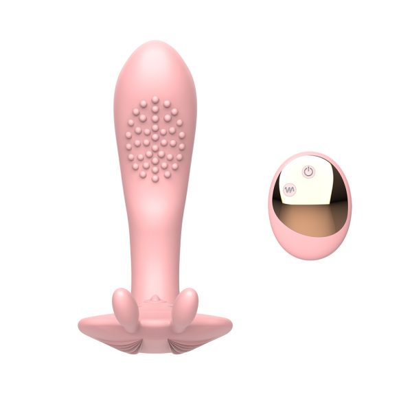 Vibrador Clitoriano Com Penetrador Ponto G + Controle - Image 6