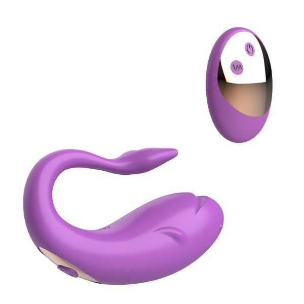 Vibrador Pontas Dupla Recarregável com Controle Remoto - Image 3