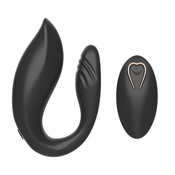 Vibrador Duplo Preto Com Controle de 10 Velocidades - USB - Image 5