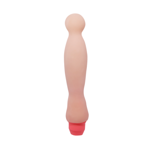 Prótese Com Vibrador e Vertebra Forma Arredondada Flexi Vibe - Image 9