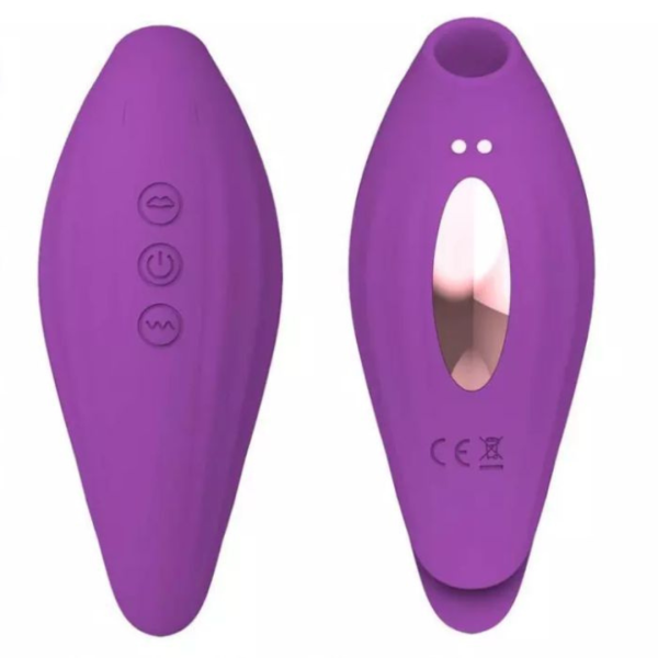 Vibrador Com Sucção, Recarregável e 10 modos de Vibração - Image 9