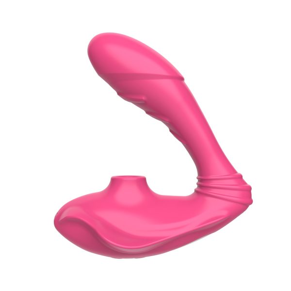 Vibrador Com Penetrador Ponto G e Estimulador de Clitóris - Image 5