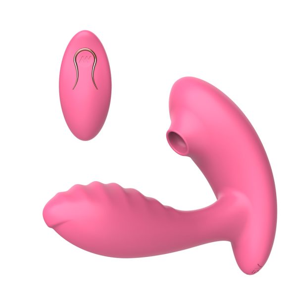 Vibrador Clitoriano com Penetrador Recarregável 10 Vibração - Image 5