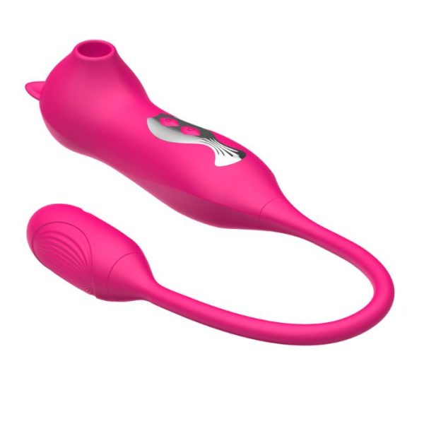 Estimulador Gatinho Ponta Dupla de sucção e Vibração - USB - Image 4