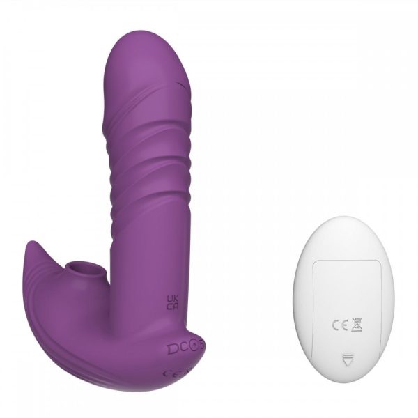Vibrador Ponto G Vai e Vem com Sucção para Clitóris Marilyn - Image 7