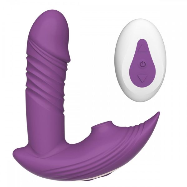 Vibrador Ponto G Vai e Vem com Sucção para Clitóris Marilyn - Image 5