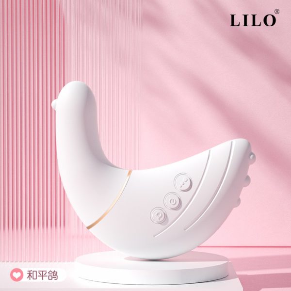 Vibrador Ponta Dupla Recarregável PEACE DOVE 10 Velocidades - Image 8