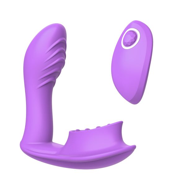 Vibrador Estimulador Duplo + Controle de 10 Vibração - Ollie - Image 2