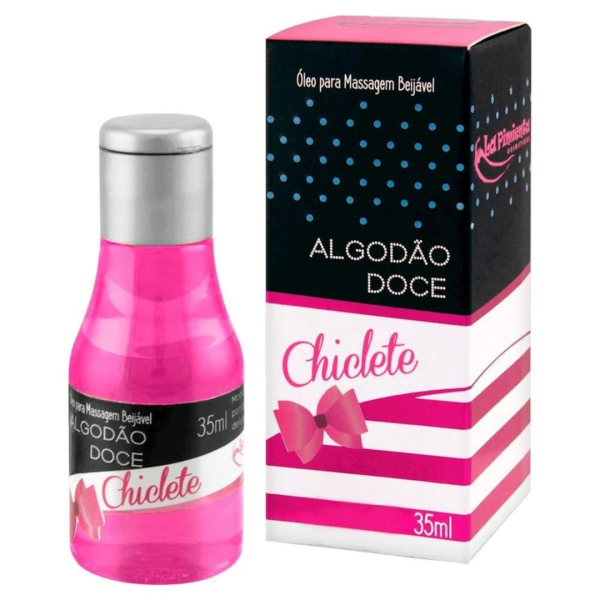 Oleo Beijável Sabor Chiclete Algodão Doce 35Ml La Pimienta