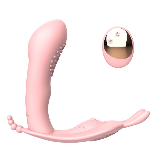 Vibrador Clitoriano Com Penetrador Ponto G + Controle - Image 3