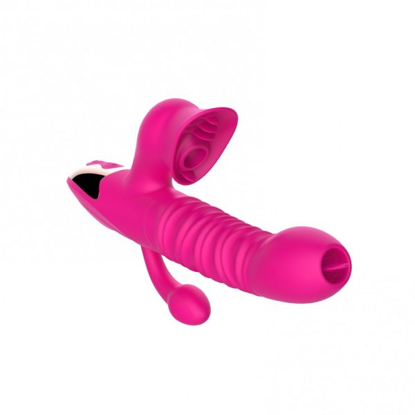 Vibrador Triplo Estimulador De Ponto G, Clitóris e Anal DIBE - Image 3