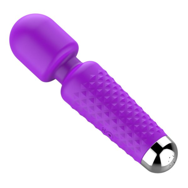 Mini Massageador Aveludado e Flexivel Corporal Recarregável - Image 6