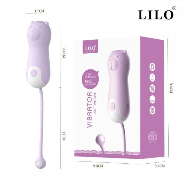 Vibrador Capsula no Formato Urso Com Cordão, Recarregável - Image 8
