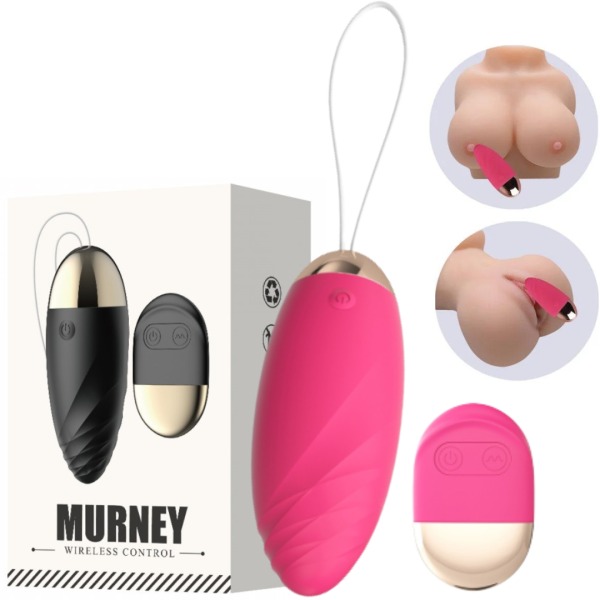 Vibrador Capsula Rosa Com Controle de 10 Velocidades - USB