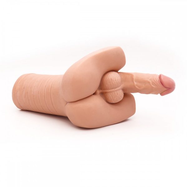 Masturbador com pênis e anus em Cyberskin - Unisex Mold 1kg - Image 5
