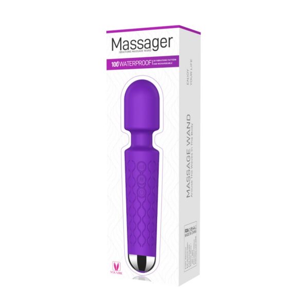 Massageador Corporal Varinha Magica Aveludada a prova d'água - Image 7