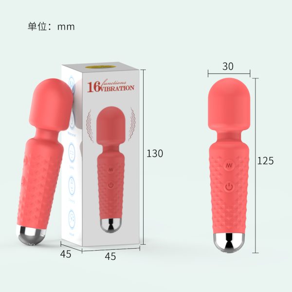 Mini Massageador Aveludado e Flexivel Corporal Recarregável - Image 10