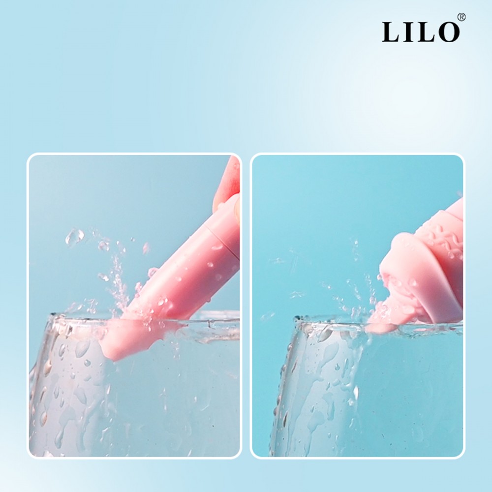 Vibrador Ponta Dupla Com Capsula e Língua Estimuladora - USB - Imagem 3