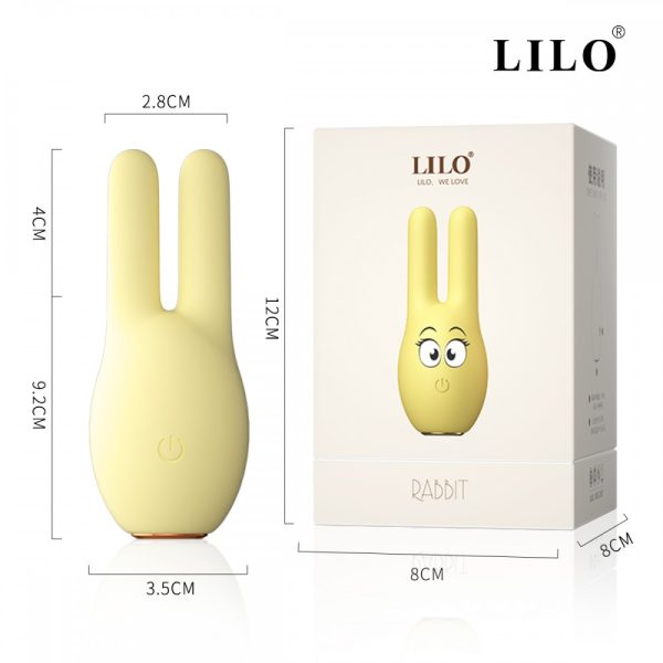 Mini Vibrador em Formato de Coelho com 10 Modos de Vibração - Image 3
