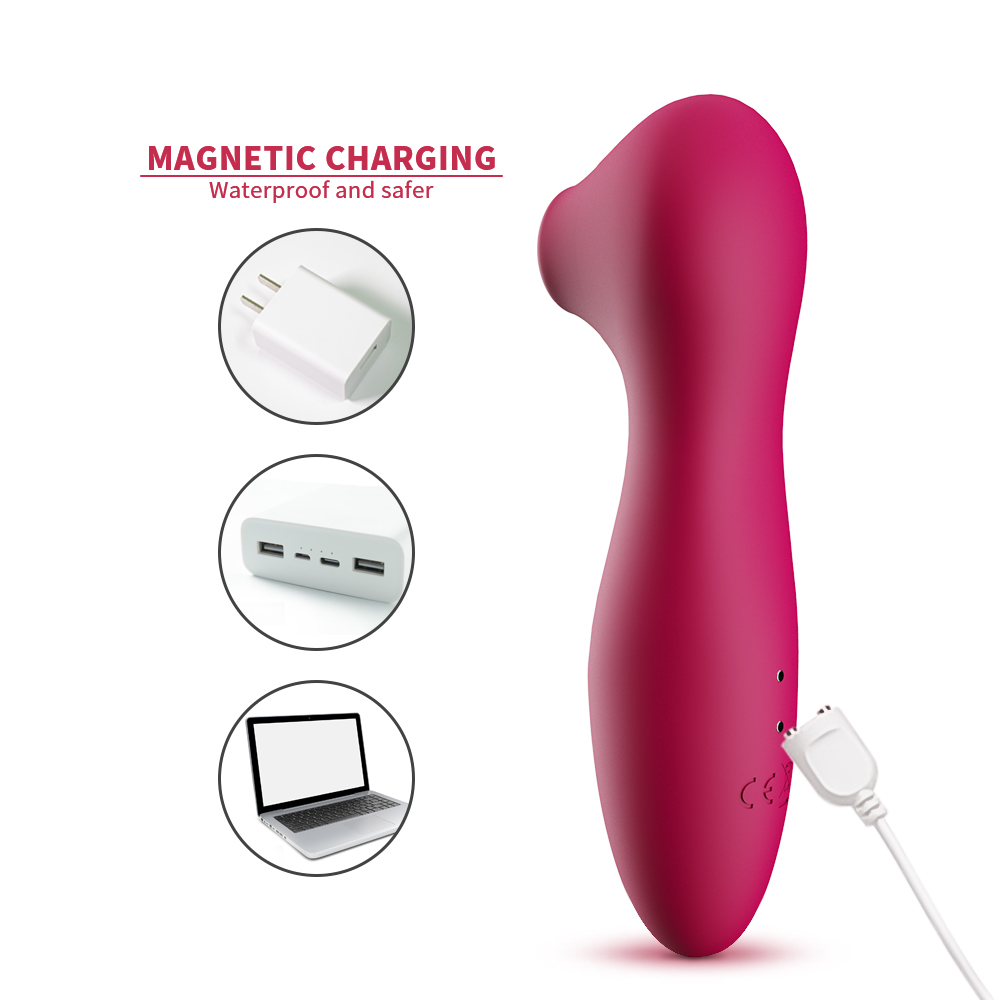 Vibrador Estimulador Clitoriano Com Sucção Recarregável DIBE - Imagem 7