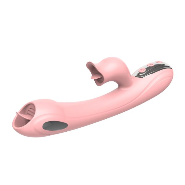 Vibrador Ponto G e Clitoriano com Línguas Estimuladoras, USB - Image 3