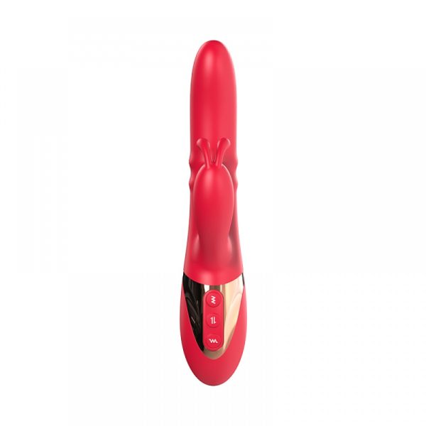 Vibrador de Ponto G Vai e Vem + Estimulador de Clitóris USB - Image 5