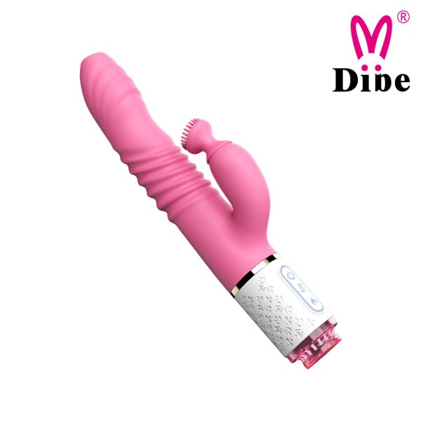 Vibrador Ponto G Com Estimulador Clitoriano de 03 Peças DIBE - Image 4